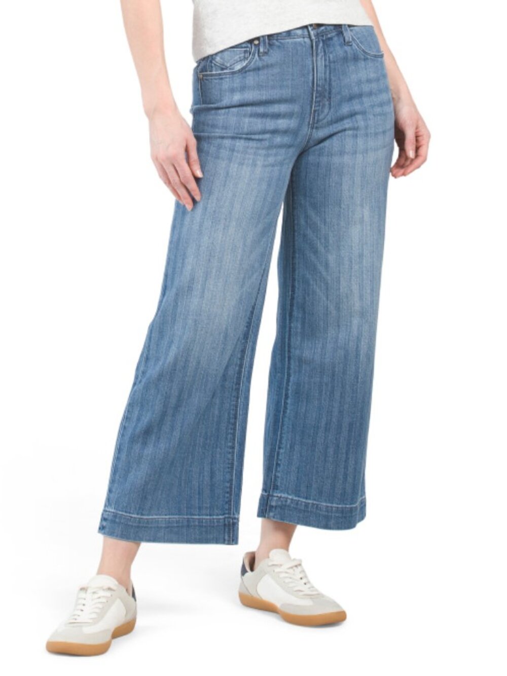NWT UNPUBLISHED Greta Chevy Wide Leg Cropped Jeans